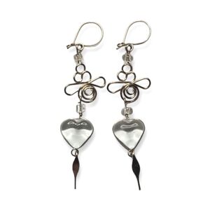 Peruvian Alpaca Silver Chandelier Earrings